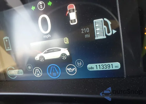 2014 Chevrolet Volt из США, поврежденный, VIN 1G1RE6E47EU155239